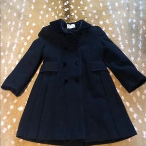 Beautiful girls wool coat